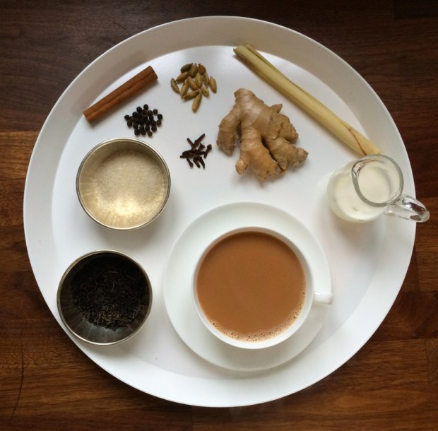Lieblingsflecken Chai-Tee by Monika - und so sieht's aus, wenn's fertig ist!